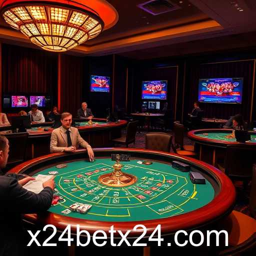Exploring the Excitement of Live Casino Games on x24bet